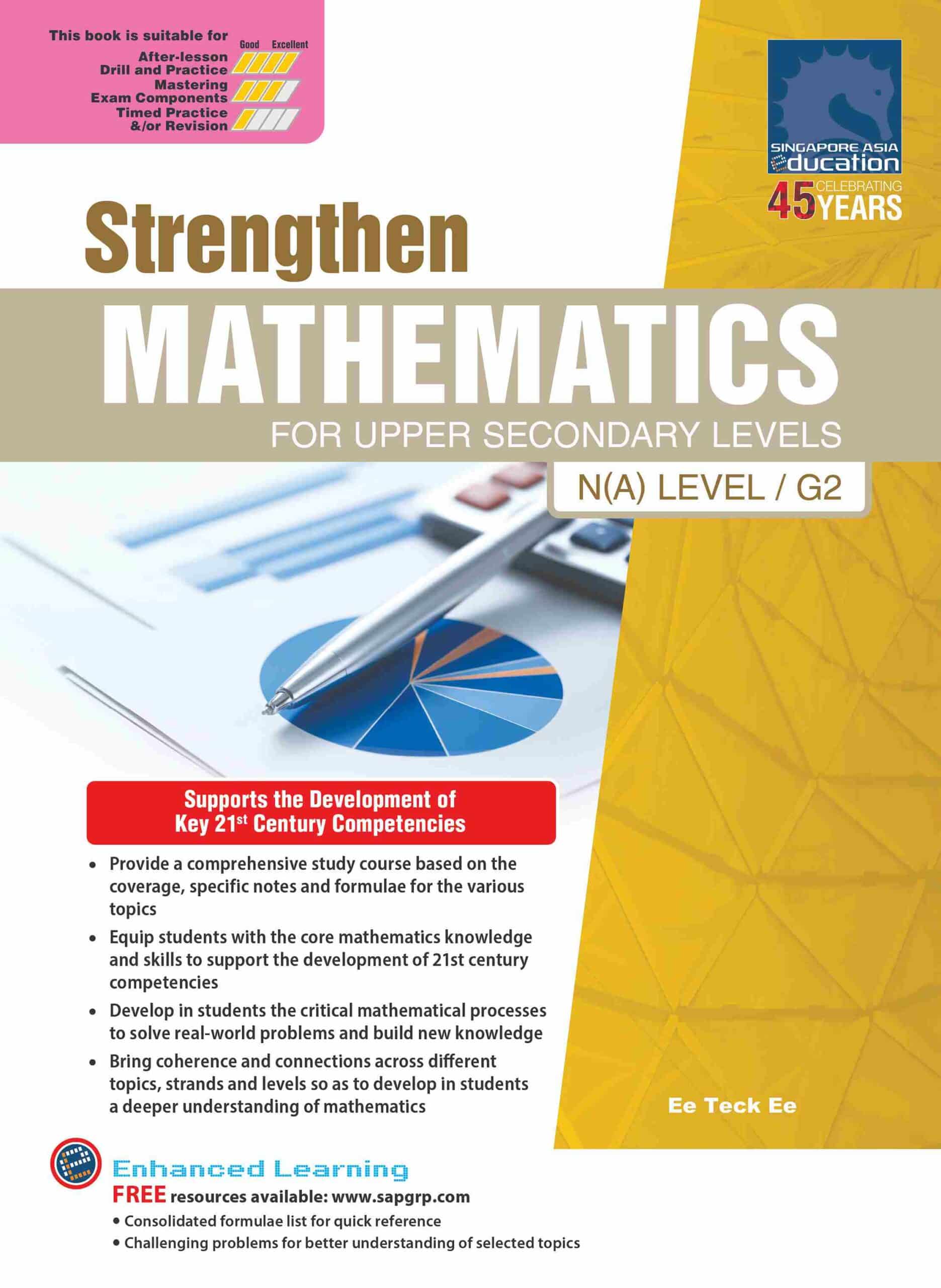 Secondary 3 Mathematics Tutorial 3A [G3] - Singapore Asia Publishers